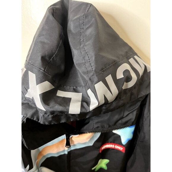 Members Only Looney Tunes Space Jam All Over Print Windbreaker Medium NWOT - Picture 16 of 16